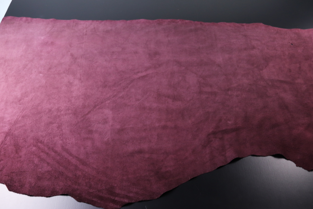 0,5-0,7 Кожа подкладочная Милена бордо 204 дм² (КЛ)