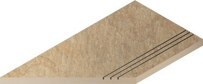 Ступень District Sand Bordo Grip 30x60 Sx Уг.Лев.