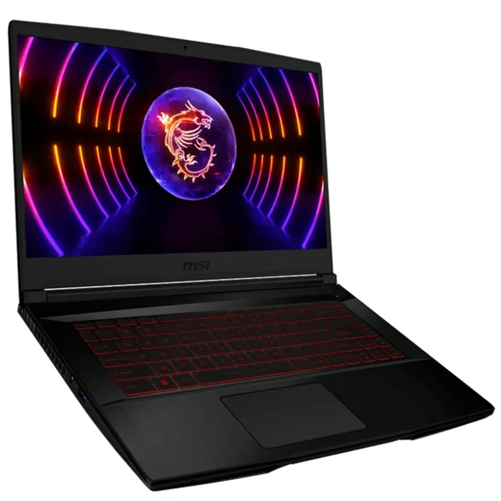 Ноутбук MSI GF63 12UCX-1037XRU, 15.6" (1920x1080) IPS 144Гц/Intel Core i5-12450H/16ГБ DDR4/256Б SSD/GeForce RTX 2050 4ГБ/Без ОС, черный (9S7-16R821-1037)