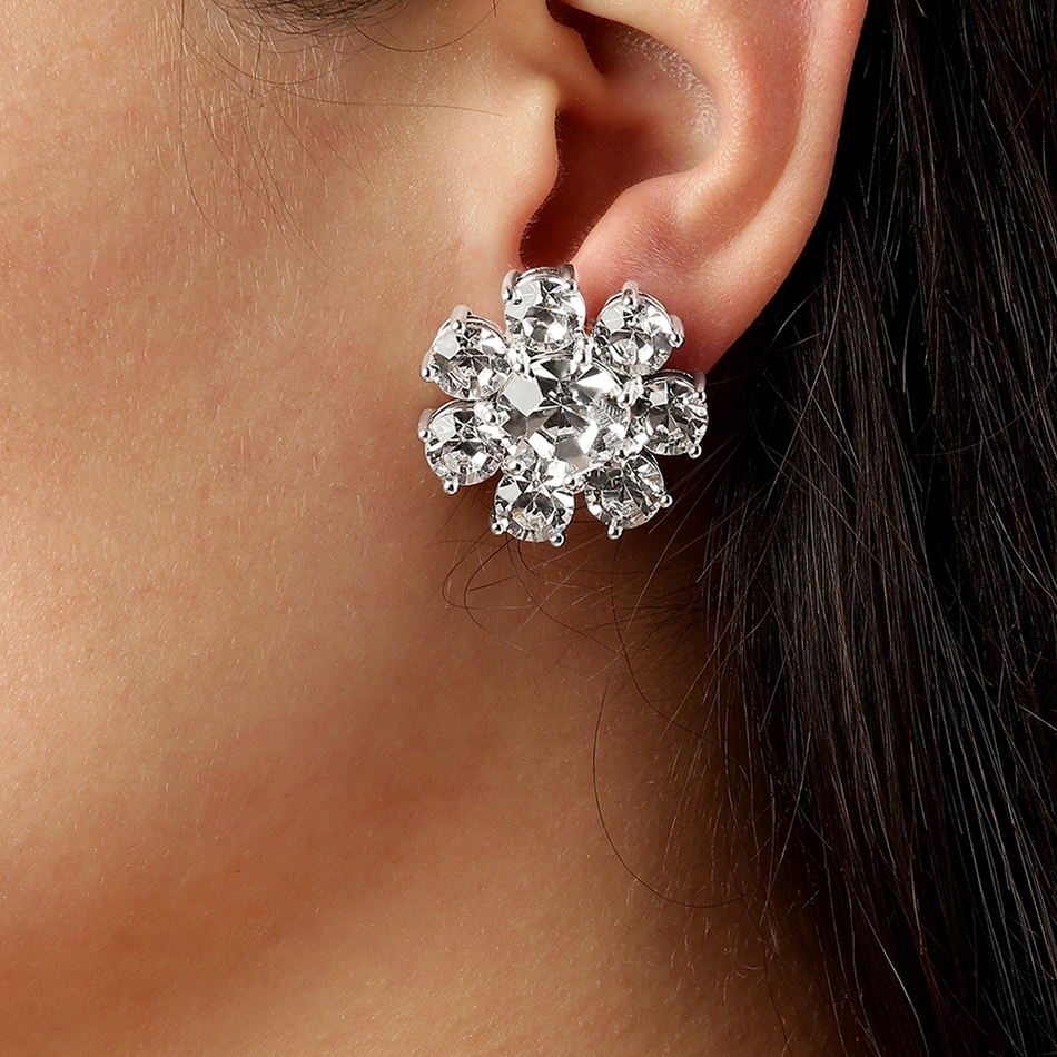 Серьги Dyrberg Kern AUBRA SS CRYSTAL 460504