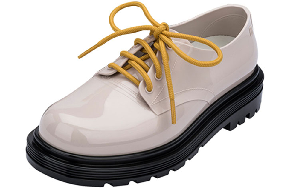 Melissa Stylish Skateboarding Shoes Women"s Low top Beige Black