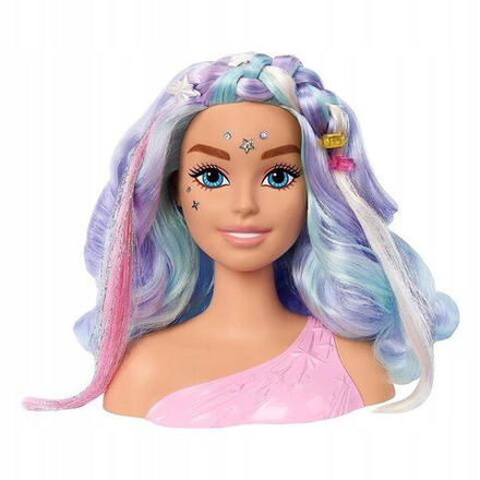 Кукла Barbie Mattel Fairy Styling - Барби для причесок - волосы пастельных тонов и 20 аксессуаров HMD82