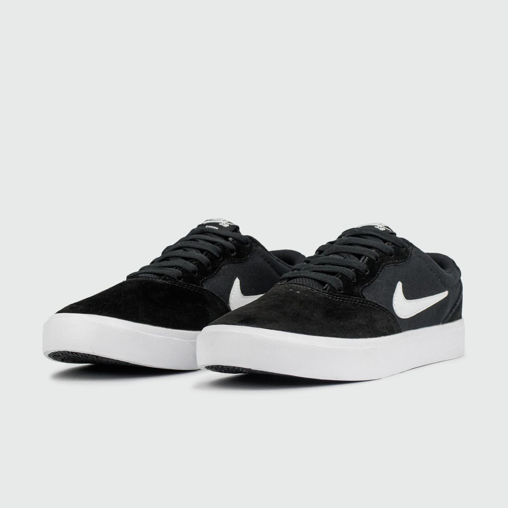 Кеды Nike SB Chron Suede Black White Wmns