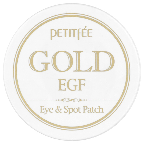 Petitfee, патч для глаз и точечного нанесения, с золотом и EGF, 60 патчей для глаз (1,1 г) и 30 патчей для точечного нанесения (0,6 г)