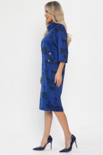 Платье трикотажное Конфетти (синее) П14294-18М LT Collection