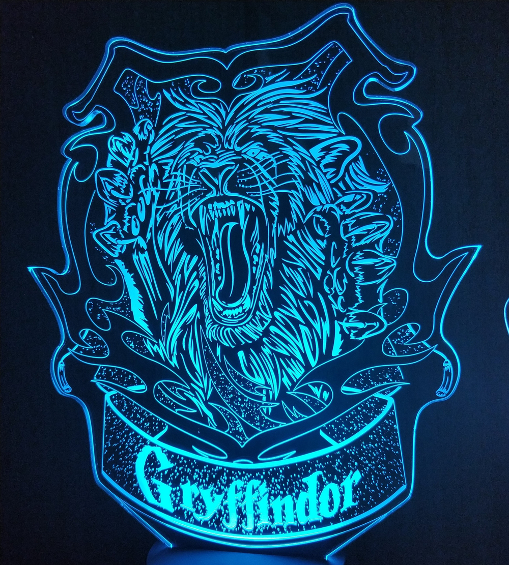 Ночник "Гриффиндор - Gryffindor" (Гарри Поттер)