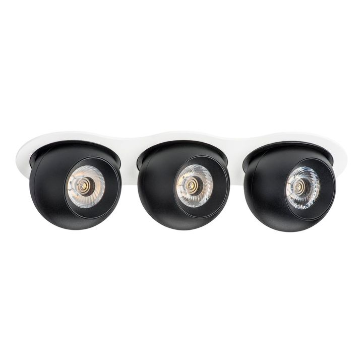 Комплект из светильника и рамки Lightstar Intero Ball (217636+217074+217074+217074) i636747474