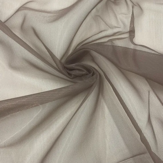 Корсетная cетка кофе средне-мягкая (метражом), Турция