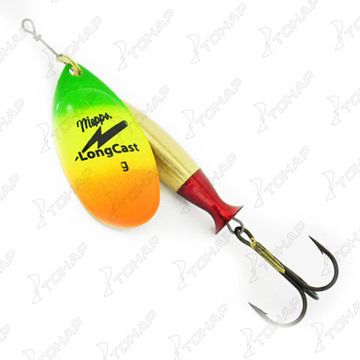 Блесна вращ. MEPPS Aglia LongCast TIGER' № 4 CALCTOR48