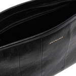 Balenciaga Barbes Leather Clutch Women"s Black