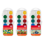 Акварель медовая "Мультики" 24 цвета, без кисти, пластик (Гамма)