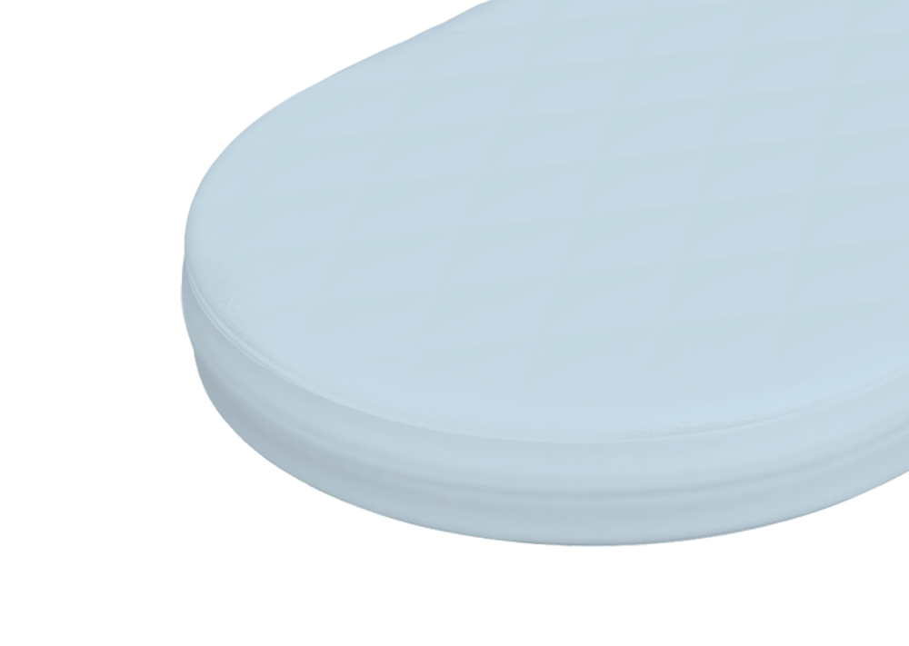 Простынь для люльки Ellipsebed (голубой, сатин)