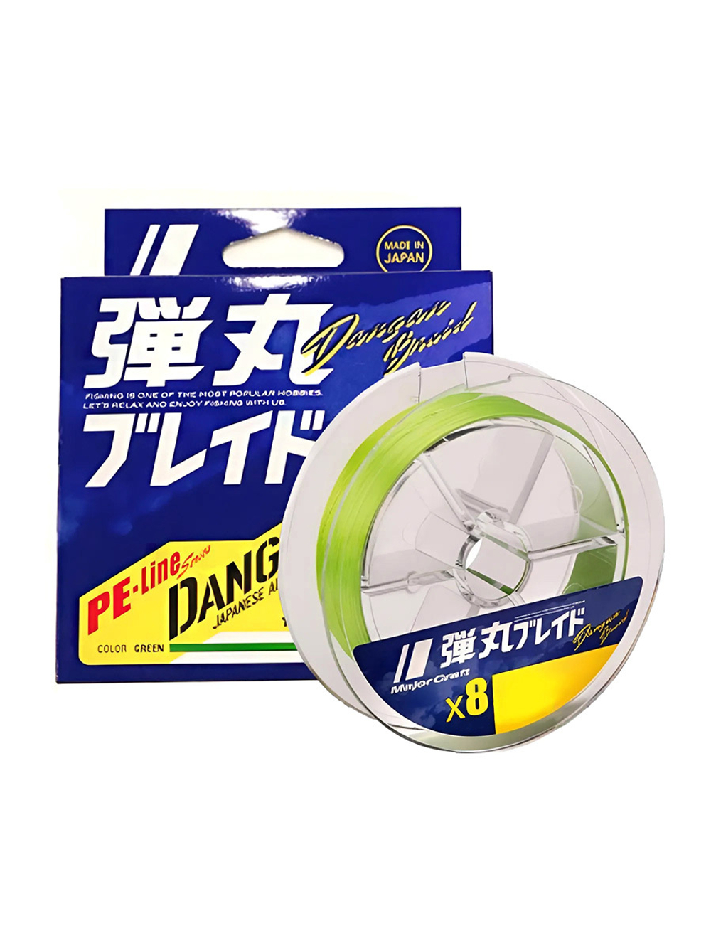 Шнур плетеный Major Craft Dangan Braid 150m X4 (розовый) DBE4-150/0.5PK