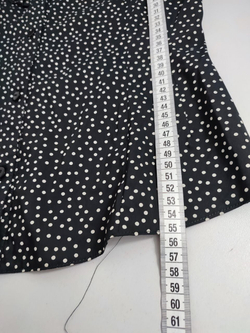 Блузка в мелкий горох 44 размер