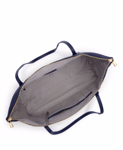 Сумка-шоппер Q Tote/Indigo/Light Gold