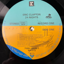 Винтажная виниловая пластинка LP Eric Clapton 24 Nights (Германия 1991)