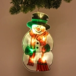 Фигура светодиодная «Снеговичок» 14*25 см (батарейки 3 ААА), 1 режим