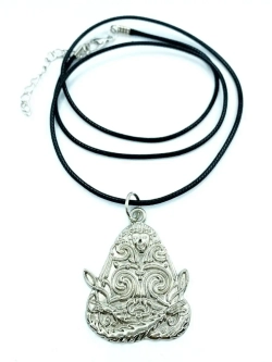 Защитный магический славянский кулон оберег Макошь сталь