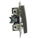 Переключатель перекрестный 1-клавишный (механизм), 250В, 10А, серия Катрин, графит, GLS10-7110-06 49416