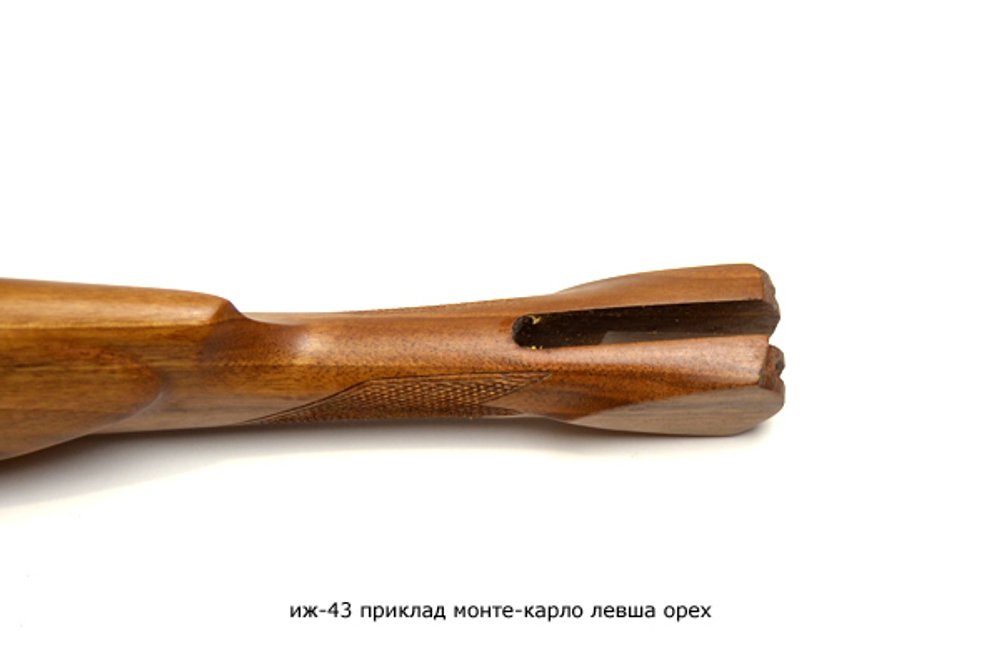 ИЖ-43 приклад Английская ложа Монте-Карло левша орех