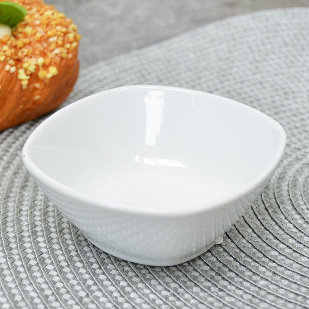 Салатник 150мл форма Квадрат, белый без деколи