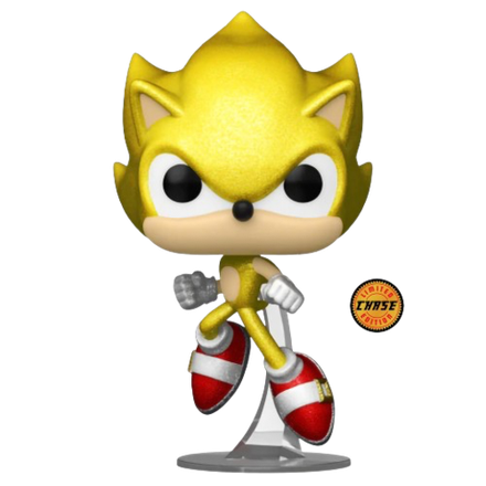 Фигурка Funko POP! Games Sonic the Hedgehog Super Sonic w/Chase (Exc)