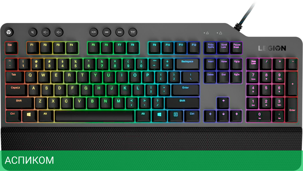 Клавиатура Lenovo Legion K500 RGB (GY40T26479)