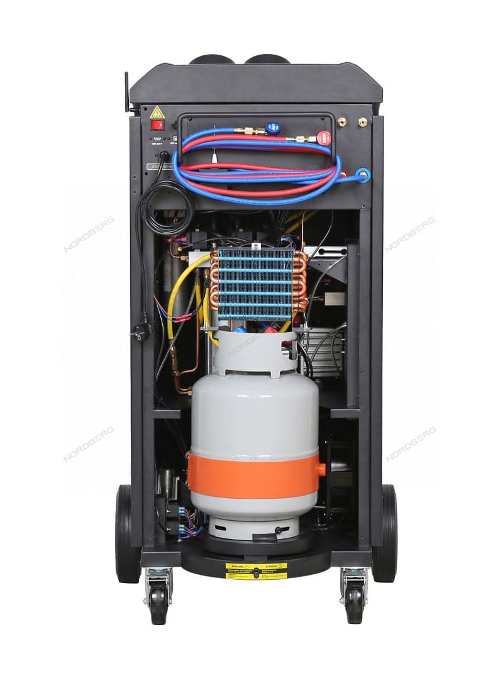 Установка автомат для заправки и диагностики автомобильных кондиционеров с принтером NORDBERG NF21