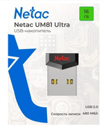 USB накопитель 16GB Netac UM81 USB 2.0