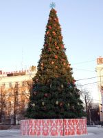 Макушка - звезда на елку «Снежинка» Стандарт