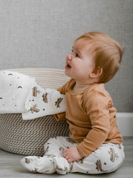 Футболка с длинным рукавом Mjölk Camel