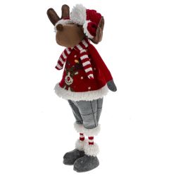GAEM Игрушка набивная "Олень", L28 W15 H51 см