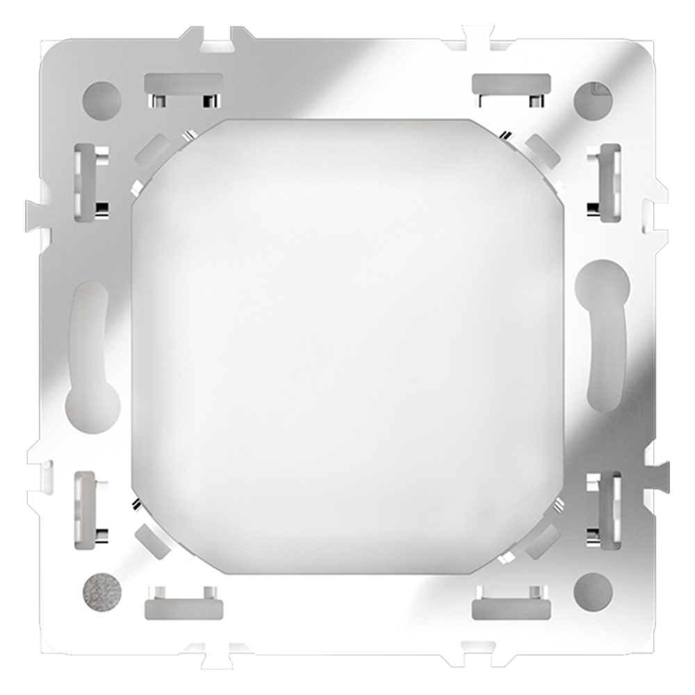 Заглушка VOLTUM S70 с суппортом, (белый глянцевый)