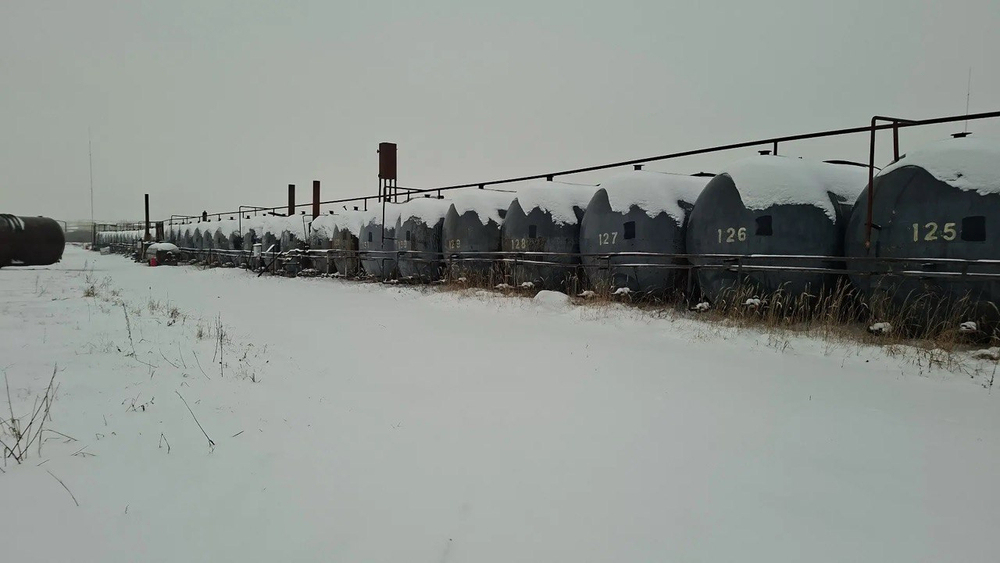 Емкость для хранения битума