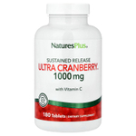 NaturesPlus, Ultra Cranberry™, таблетки с длительным высвобождением, 180 таблеток
