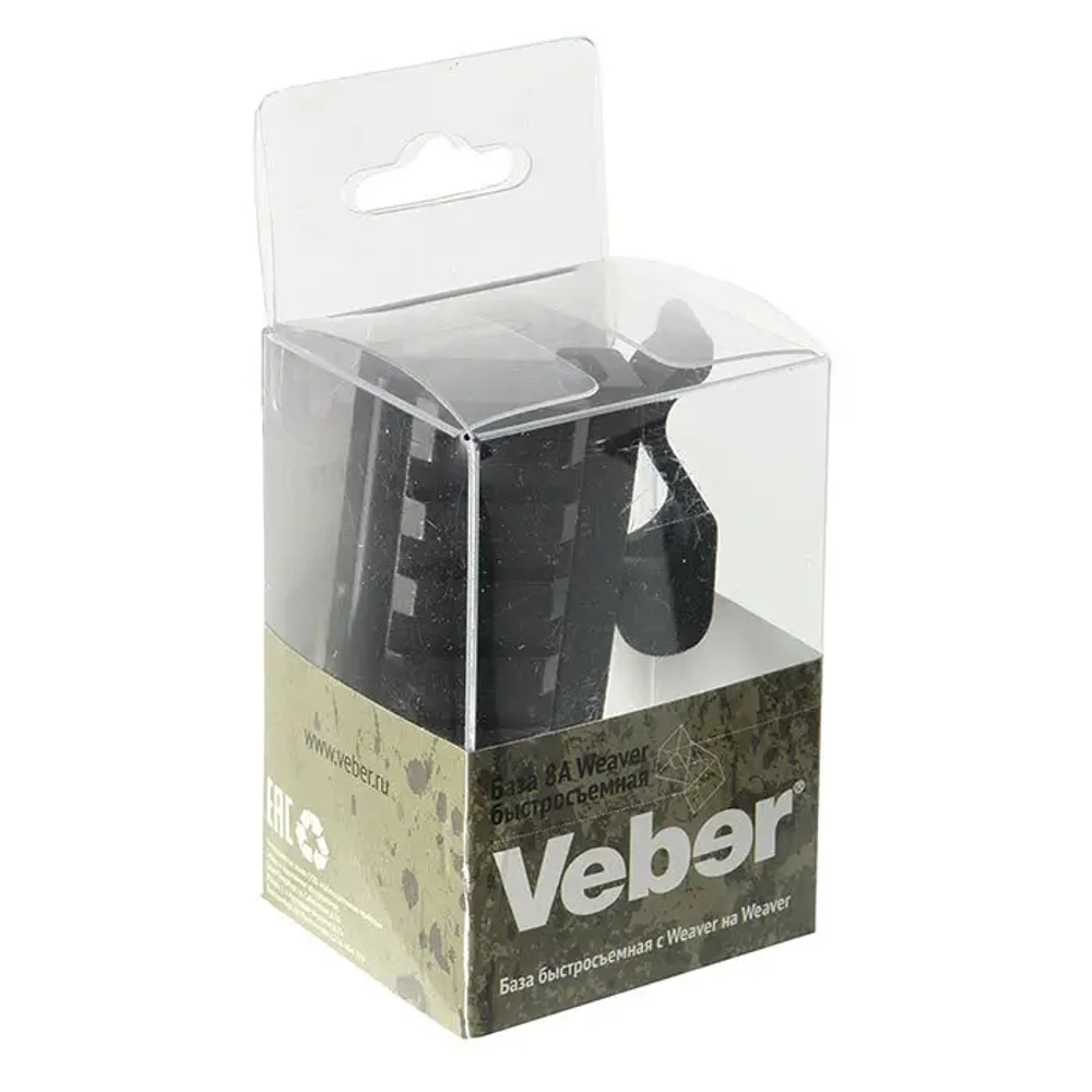 База Veber 8A WEAVER быстросъемная в упаковке