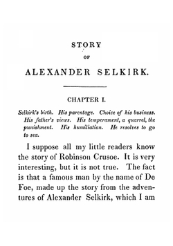 The story of Alexander Selkirk | Samuel G. 1793-1860 Goodrich