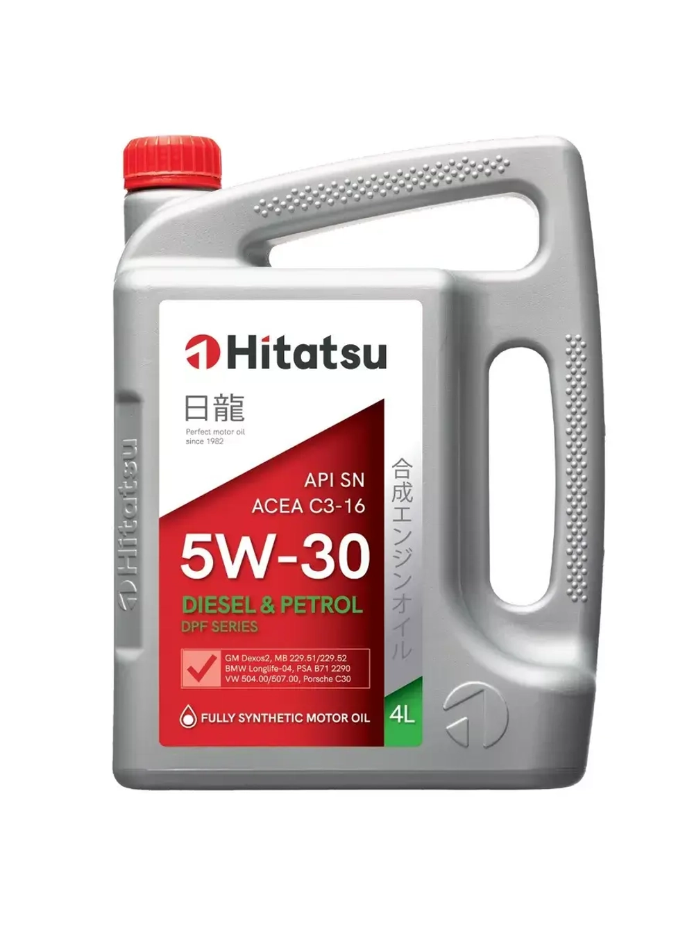 Моторное масло 5W-30 Diesel & Petrol DPF 4л синтетика