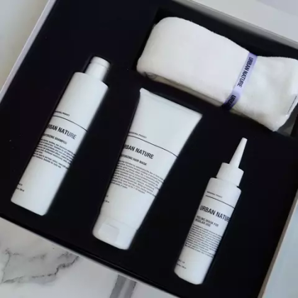 Urban Nature Сет XL MOISTURIZING SCALP Увлажняющий НАБОР + Тюрбан в подарок АКЦИЯ!