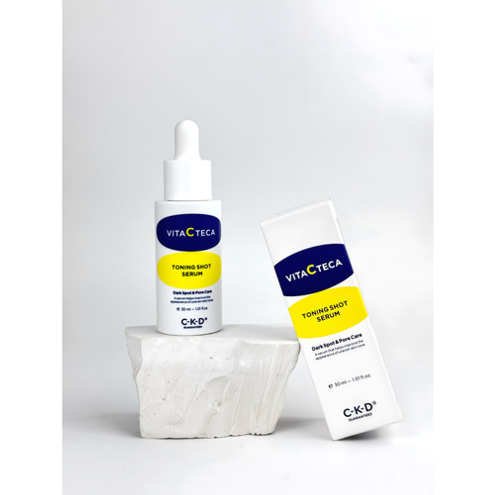 CKD Ампула для лица с витамином С - Vita C Teca Toning Shot Serum, 30 мл
