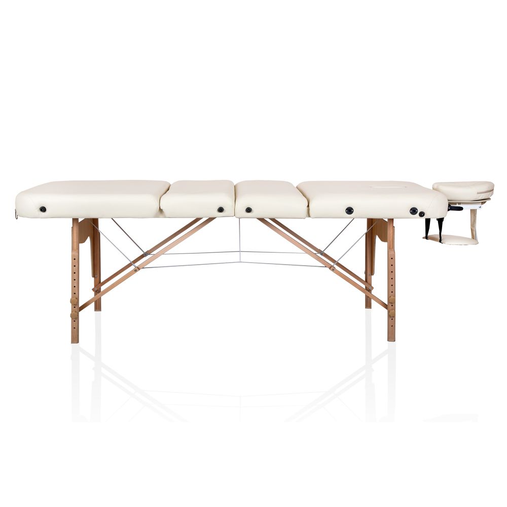 Массажный складной стол Mizomed Premium 4 крем