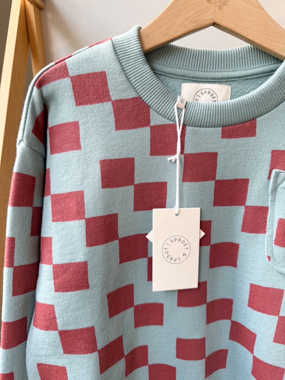 Новый хлопковый свитшот Sproet & Sprout, 110