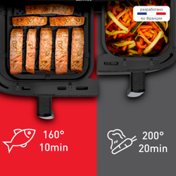 Аэрогриль Tefal Dual Easy Fry EY9428E0