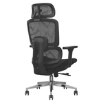Кресло SitUp GARFILD LUX Chrome (сетка Black/сетка Black)