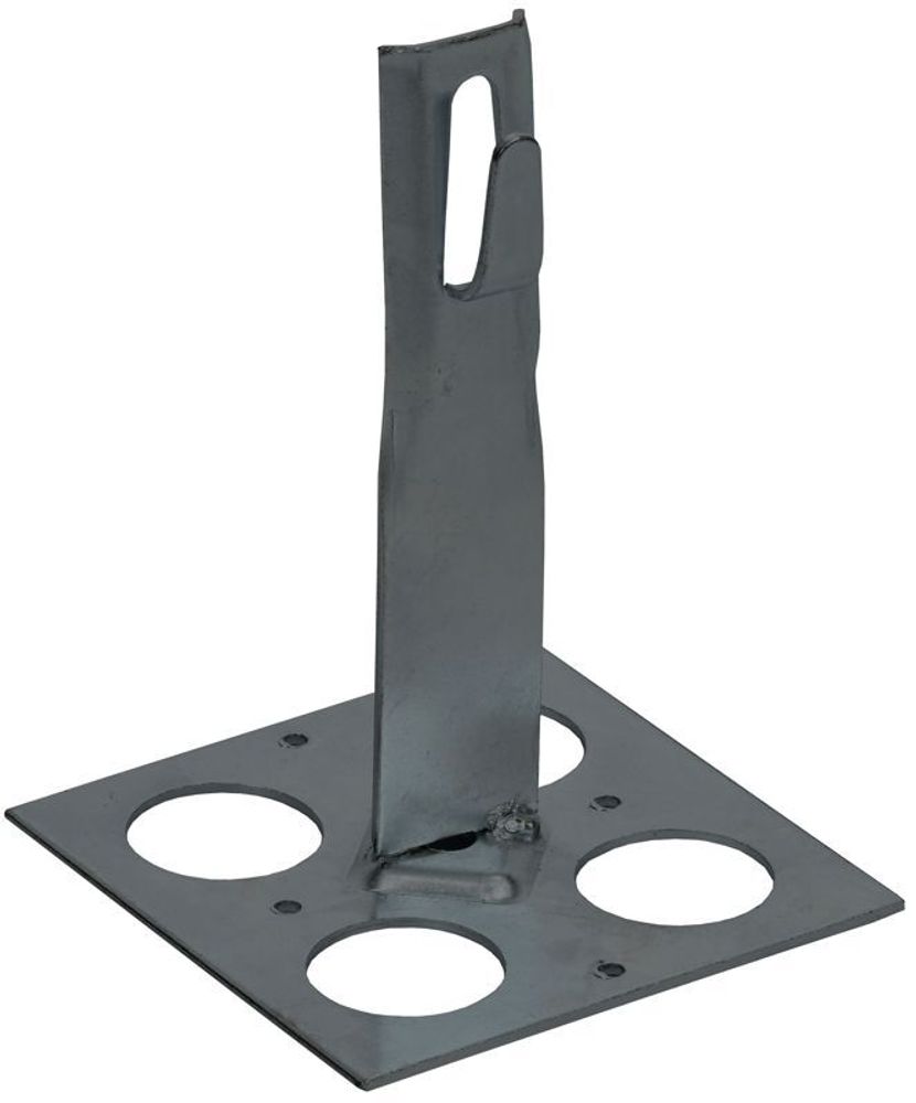 Держатель проводника круглого 6-8мм плоск. кровля H=90мм оцинк. сталь TD IEK ZDP85-13-1-68-90 Держатель проводника круглого 6-8мм плоск. кровля H=90мм оцинк. сталь TD IEK ZDP85-13-1-68-90