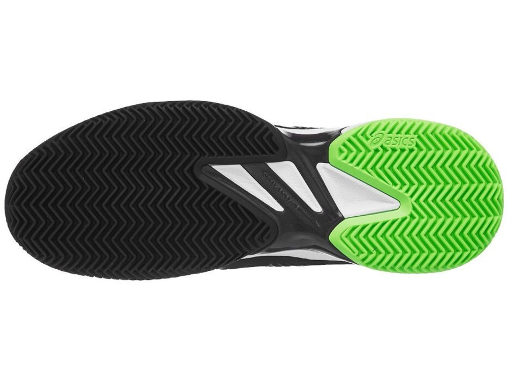Мужские кроссовки теннисные Asics Court FF 2 Clay - black/green gecko