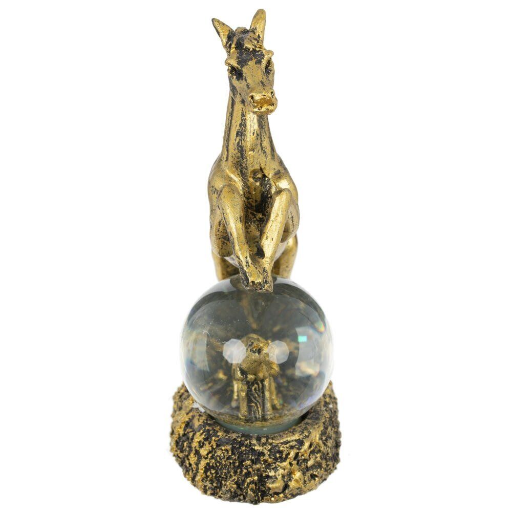 GAEM Фигурка декор в стекл шаре "Лошадь", L10 W5 H14 см, 2в.