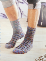 Журнал Regia "Magazine 001 - Socks moments"на немецком языке, с русским переводом (вкладыш)