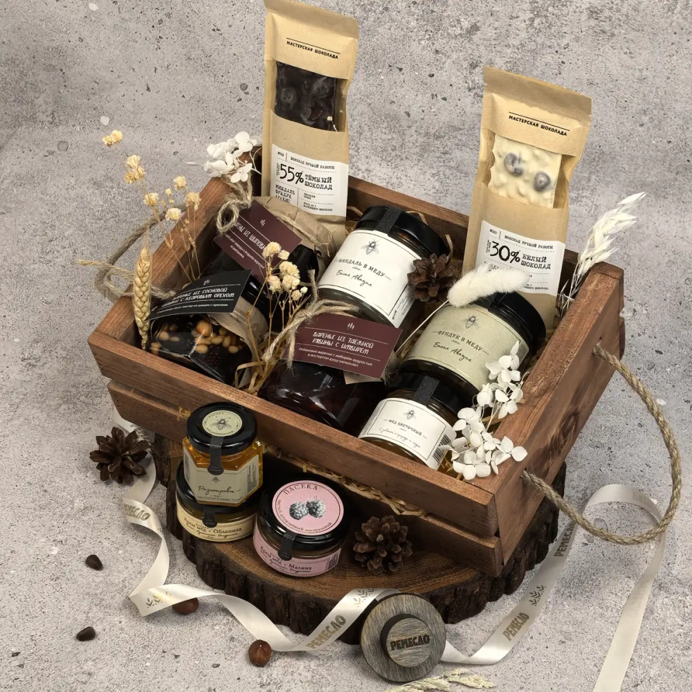 Подарочный ящик "Медовый ларец"