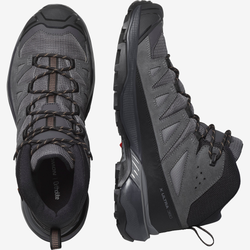 Ботинки Salomon X ULTRA 360 Leather MID GTX Castl/Asphal/Kelp